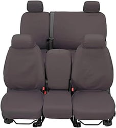 Picture of Covercraft SS8396PCGY Polycotton SeatSaver Custom Second Row Seat Cover Grey