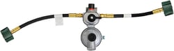 Marshall Excelsior Co. MEGR-253P-PT18 Two Stage Automatic Changeover LP Gas Regulator with Pigtail Kit — image 2
