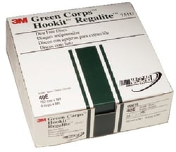 Picture of 3M 00615 Green Corps Hookit Sanding Disc 6 Inch 40 Grit