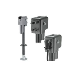 Husky Towing 87247 Electric Trailer Jack 4500 lb Capacity 18" Travel with LED Lights — image 2