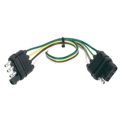Husky Towing 30312 4-Wire Flat Trailer Connector Plug 12-Inch Pigtail — image 3