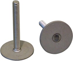 Weldmount 142016 Stainless Steel Stud 1.25" Base 1/4-20 Thread 1" Height — image 2