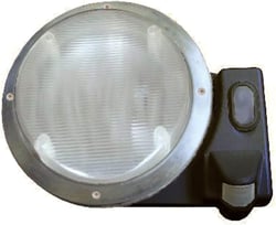 Picture of AP 016-SL2000B Star Lights Round Motion Activated RV Porch Light Black