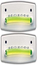 Picture of Prime Products 28-0166 White Graduated RV Level 2-Pack