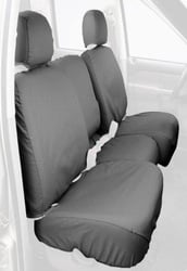 Picture of Covercraft SS3374PCGY Polycotton Seatsaver Custom Front Row Seat Covers Grey