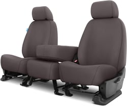 Picture of Covercraft SS3400PCGY Polycotton SeatSaver Custom Front Row Seat Cover Grey