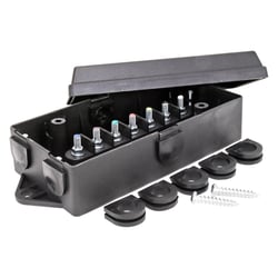 Husky Towing 33200 Trailer Wiring Junction Box 7-Wire Nylon Black — image 2