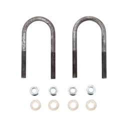 Husky Towing UBK175400 Leaf Spring Axle U-Bolt Kit 3/8" x 1-3/4" Round Pair — image 3