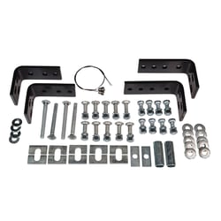 Husky Towing 31622 Bracket Kit for Fifth Wheel Hitch 10-Bolt Rail Installation — image 2