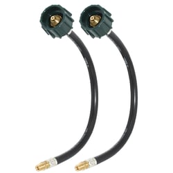 Picture of Flame King E15INPT 15-Inch RV Propane Tank Pigtail Hose Connector for Auto Changeover Regulators