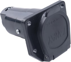 Picture of Hopkins 48485 7-Way RV Blade Connector Vehicle Side Car End