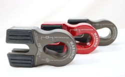 Picture of Factor 55 0037501 FlatLink Flat Splicer 3/8-1/2 Inch Synthetic Rope Shackle Mount Red
