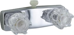 Picture of Valterra PF213348 RV Shower Valve with D-Spud - 4 Inch Dual Knob Chrome
