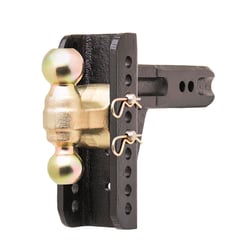 Husky Towing 33254 Adjustable Dual Ball Mount 2.5 Inch Shank 6 Inch Drop — image 2
