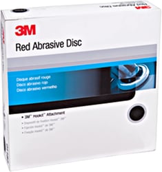 Picture of 3M 01218 Hookit Red Abrasive Disc 6 Inch P400 Grit 50-Pack