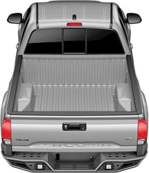 Picture of TrailFX RPRB001TI Rear Pre-Runner Bumper for Toyota Tacoma