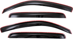 Picture of TrailFX 4056IC In-Channel Window Vent Visor Set Smoke Tint 4pc