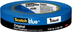 Picture of 3M 03681 Scotch-Blue Painter's Tape 2090-1A Medium Adhesion Masking Tape