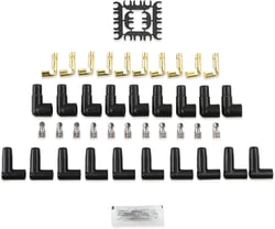 Accel 4041R 8mm Super Stock Spark Plug Wire Set - Universal Graphite Core with 90° Boots — image 9