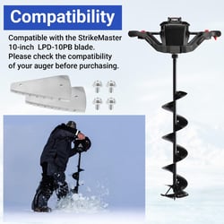 StrikeMaster LPD-10PB Lazer Power 10" Ice Auger Replacement Blade — image 7