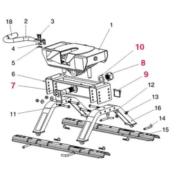 Husky Towing 31574 Pivot Pin Hardware Kit for Fifth Wheel Hitches — image 4