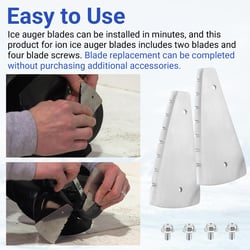 StrikeMaster LPD-10PB Lazer Power 10" Ice Auger Replacement Blade — image 4