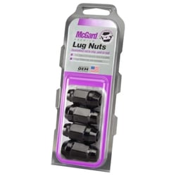 Picture of McGard 64015 Bulge Cone Seat Lug Nuts M12x1.5 Black 3/4" Hex