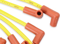 Accel 4048 8mm Spark Plug Wire Set - Yellow HEI Style Boots — image 6