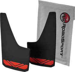 Hopkins 4766 Universal Splash Guards Black with Red Prism 15-3/4" x 8-7/8" — image 2