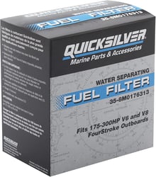 Picture of Quicksilver 8M0176313 On-Engine Water Separating Fuel Filter 10 Micron