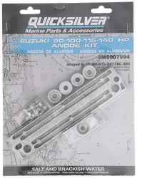 Picture of Quicksilver 8M6007994 Aluminum Anode Kit for Suzuki 90-140HP Outboards