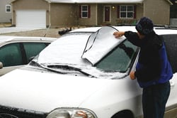 Hopkins 17511 All Season Windshield Screen Cover 70" x 29" Foil — image 2