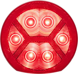 Picture of Optronics RVSTL10K LED Round RV Tail Light Kit Red