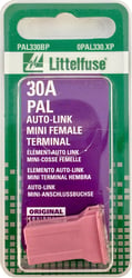 Picture of Littelfuse PAL330BP Mini Female Terminal Blade Fuse 30 Amp Pink (5 Pack)