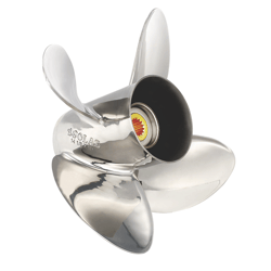 Picture of Solas 2453-133-15 HR Titan 4 Stainless Steel Propeller 13-1/4" x 15" Pitch 4-Blade
