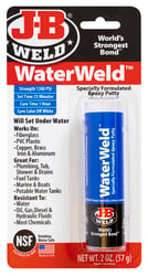 Picture of JB Weld 8277 WaterWeld Epoxy Putty Stick 2 oz Underwater Repair