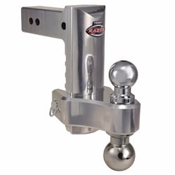 Picture of Trimax TRZ8AL 8-Inch Adjustable Aluminum Drop Hitch with Dual Balls