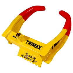 Picture of Trimax TCL65 Deluxe Universal Wheel Chock Lock for RV Trailers 6-10.5 Inch