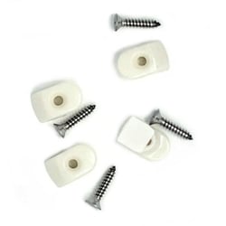 Blue Performance PC980 White Hooks and Screws - 4 Piece Set — image 2