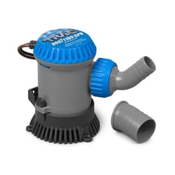 Camco 69301 TRAC Outdoors Bilge Pump 800/1100 GPH Dual Outlet 12V Marine — image 2