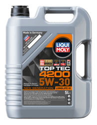 Liqui Moly 2011 Top Tec 4200 5W-30 Synthetic Motor Oil - 5 Liter — image 2