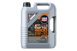 Picture of Liqui Moly 2011 Top Tec 4200 5W-30 Synthetic Motor Oil - 5 Liter