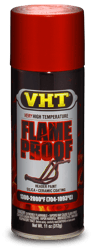 Picture of VHT SP115 FlameProof Satin Clear High-Temperature Coating 11 oz