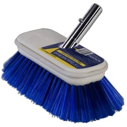 Picture of Ocean Accessories SW77340 7.5-Inch Extra Soft Blue Deck Brush with Uni-Snap Compatibility