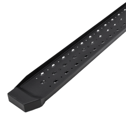 Picture of TFX Lighting AL4003B A4 Hexagonal Step Bars Titanium Black Aluminum Rocker Panel Mount