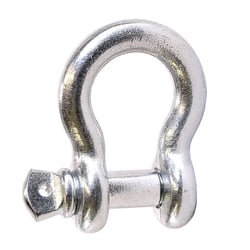 Picture of TrailFX WA044 D-Ring Shackle 3/4 Inch 9500 Lb Single Steel Silver