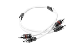 Picture of JL Audio 010-13554-00 XMD-WHTAIC2-1.5 2-Channel Marine RCA Audio Interconnect Cable 1.5 ft