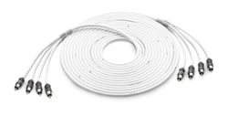 Picture of JL Audio 010-13475-00 XMD-WHTAIC4-25 4-Channel RCA Interconnect Cable 25 Ft White Marine