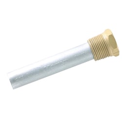 Picture of CMP CME1H Zinc Pencil Anode with Brass Plug 3/8 NPT x 1/2 x 2 Inch