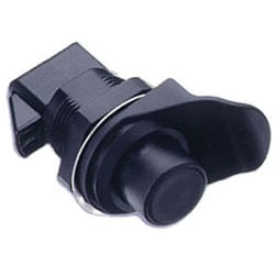 Picture of Ocean Accessories 93-304 Push-to-Close Latch Non-Locking Pull Tab Black Plastic